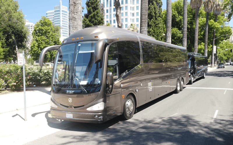 Motor coaches — up to 56 pax
